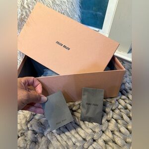 MIU MIU- Empty shoe box